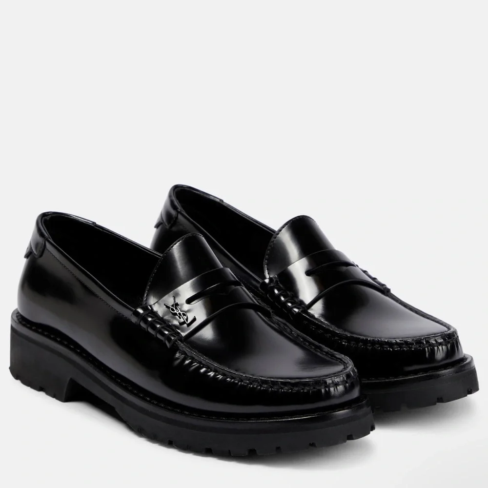 Saint Laurent Le Loafer Monogram Leather Penny